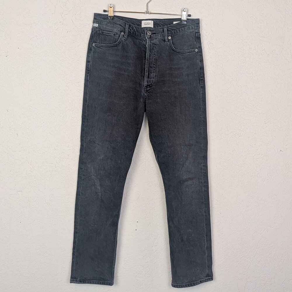 COH Charlotte High Rise Straight Ankle Jean in Whisper Gray